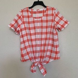 Downeast Plaid blouse